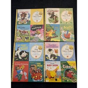 Kohl's Cares Lot Of 4 Books 3 Little Golden Books Classic Collection 12 Titles